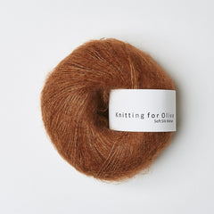 Copper / Kobber - Soft Silk Mohair