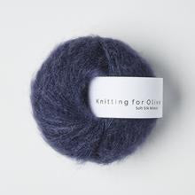 Dark Blue / Mørkeblå - Soft Silk Mohair