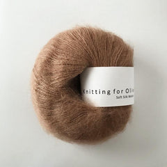 Brown Nougat / Blød Nougat - Soft Silk Mohair