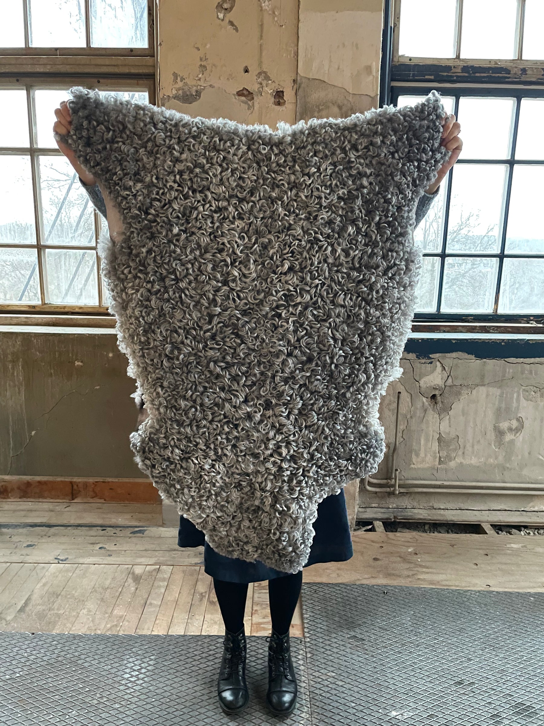 Sheepskin 15- gray