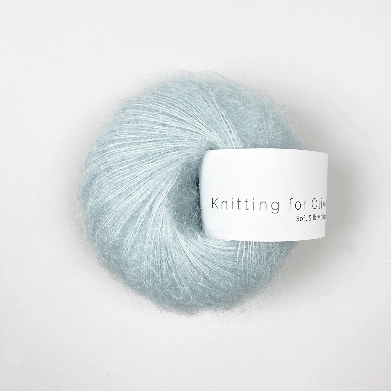 Ice Blue / Ice Blue - Soft Silk Mohair