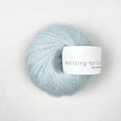 Ice Blue / Isblå - Soft Silk Mohair