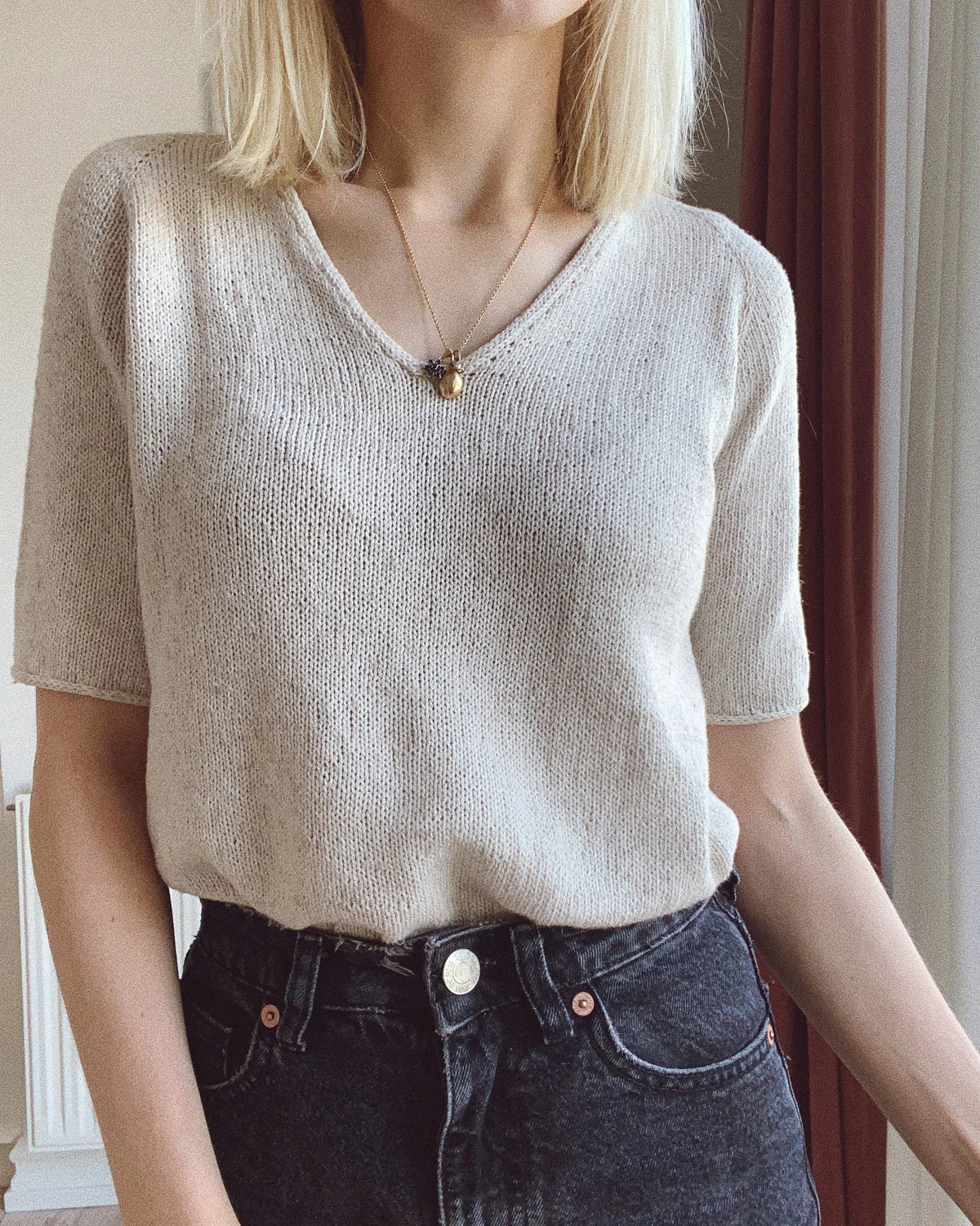 Cumulus Tee- PetiteKnit