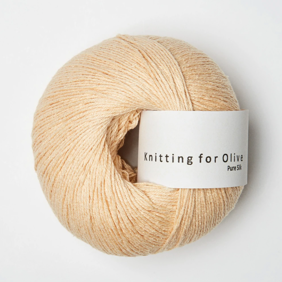 Soft Peach / Mild Peach - Pure Silk