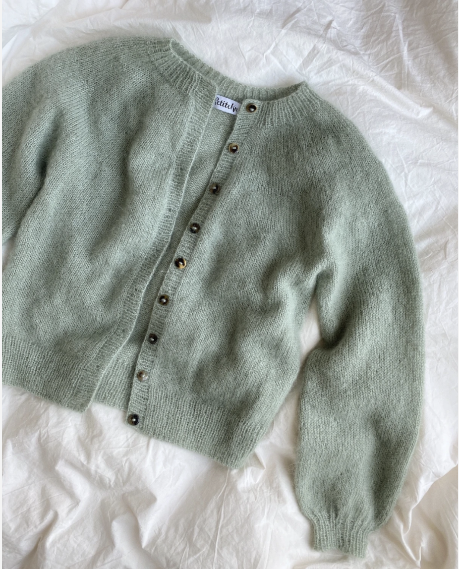 Novice Cardigan Mohair Edition - PetiteKnit