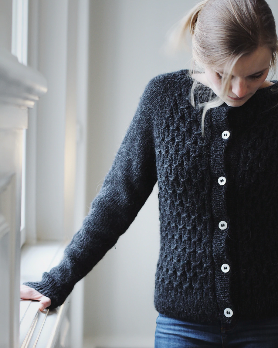 Classic Smock Cardigan - PetiteKnit