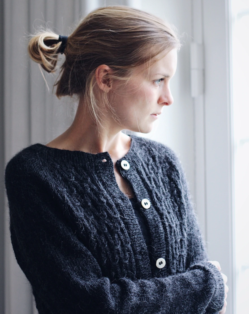 Classic Smock Cardigan - PetiteKnit