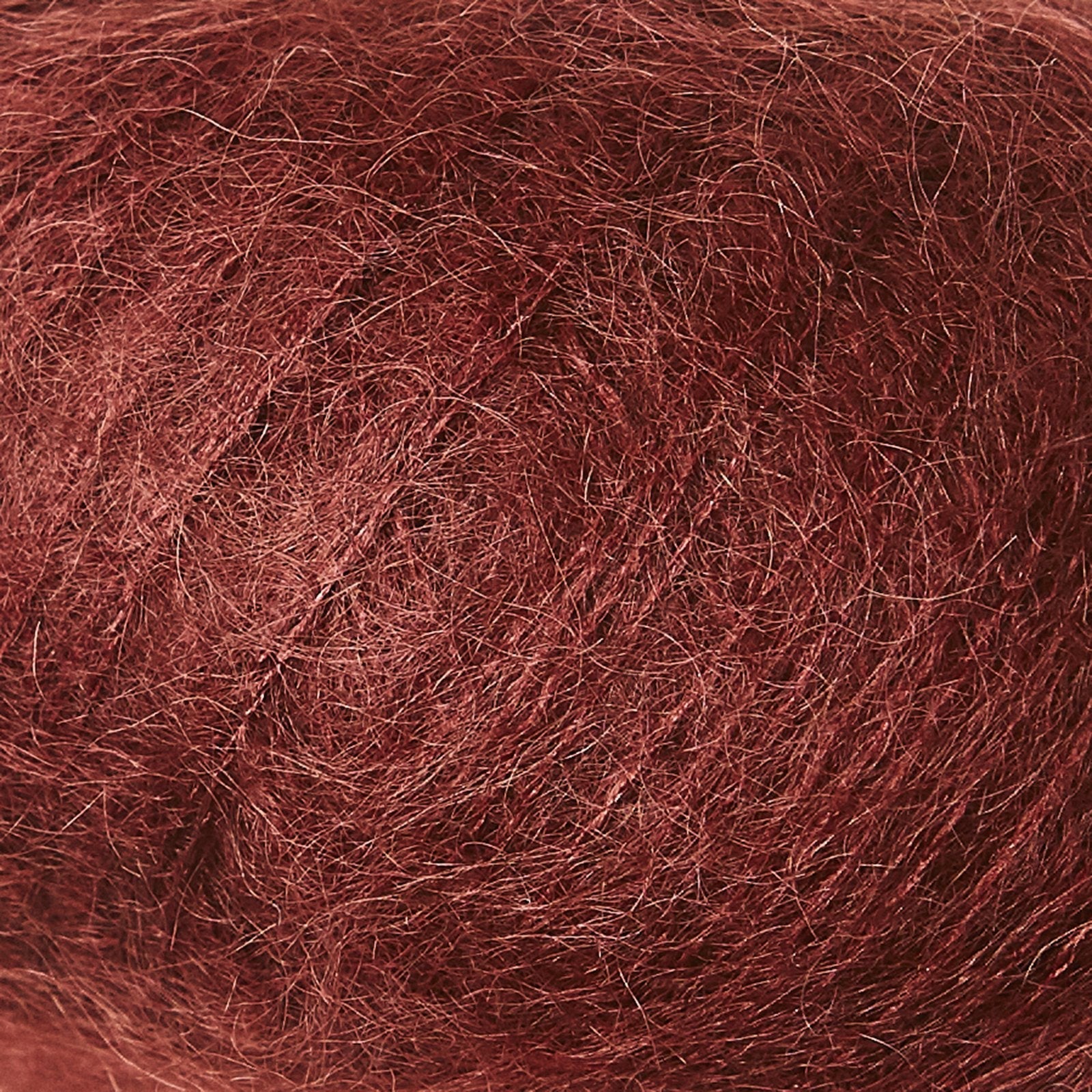 Claret / Vinrød - Soft Silk Mohair