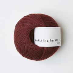 Claret / Vinrød - Merino