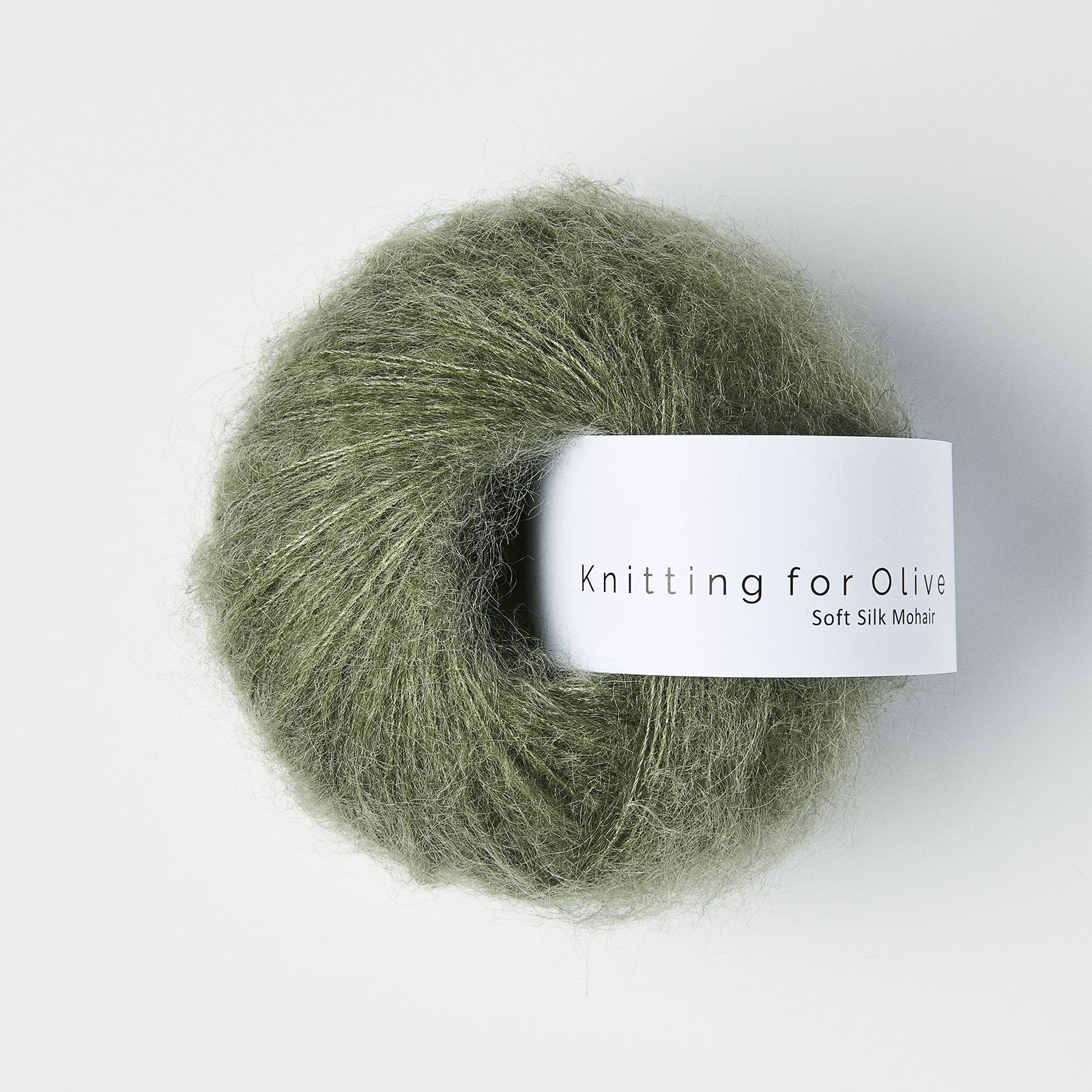 Dusty Sea Green / Støvet Søgrøn - Soft Silk Mohair