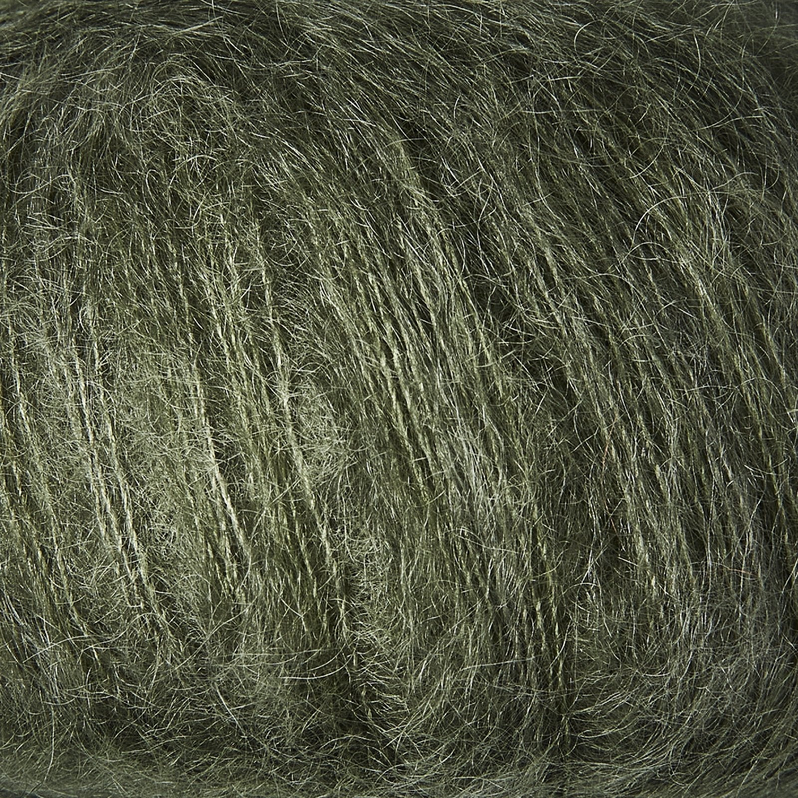 Dusty Sea Green / Støvet Søgrøn - Soft Silk Mohair