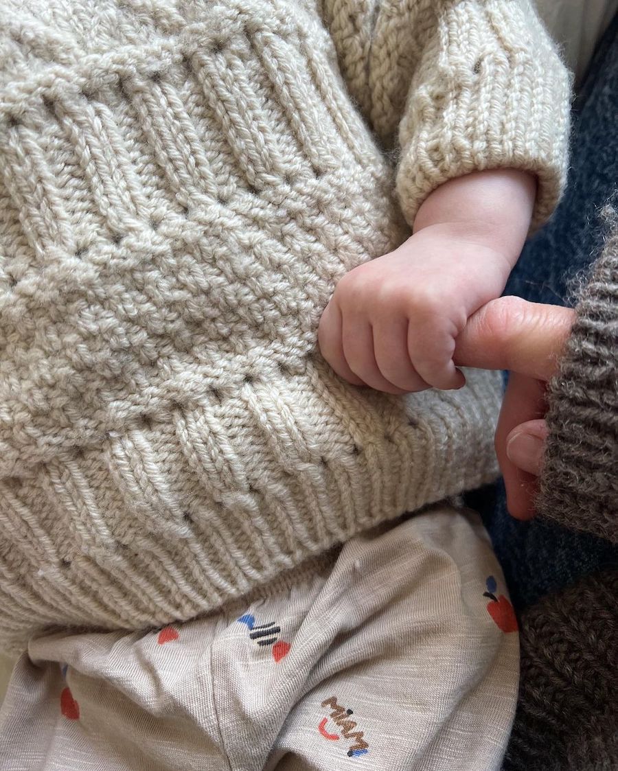 Ingrid Sweater Baby - PetiteKnit