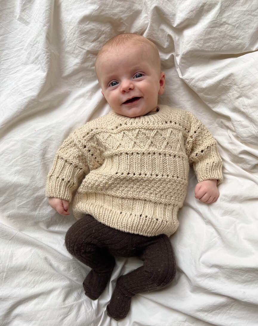 Ingrid Sweater Baby - PetiteKnit