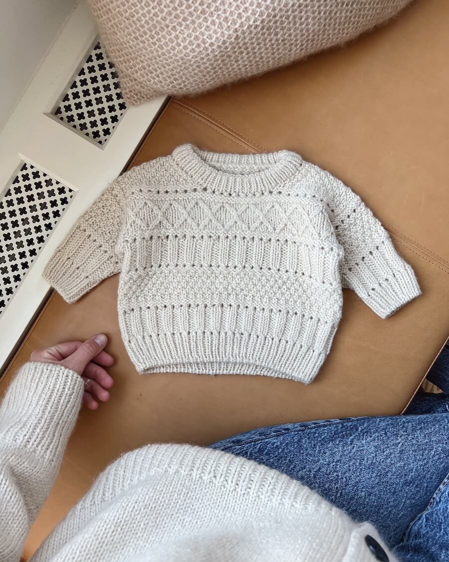 Ingrid Sweater Baby - PetiteKnit