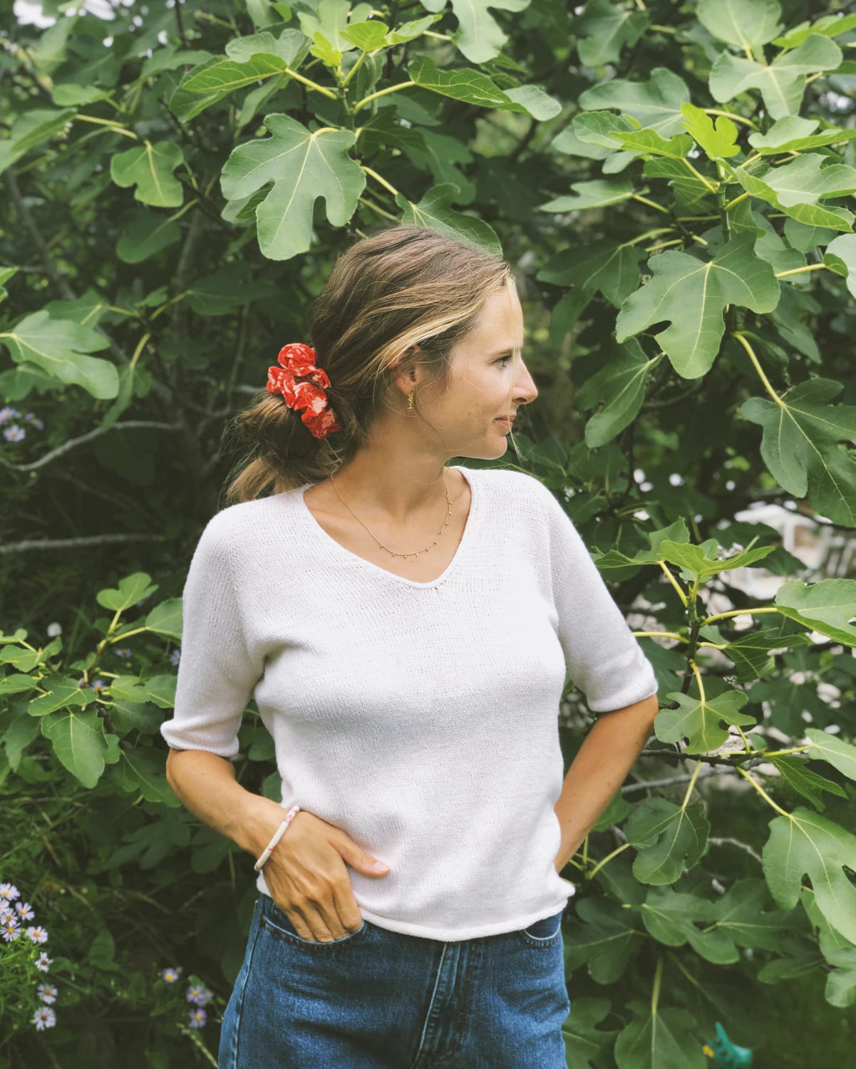 Cumulus Tee- PetiteKnit