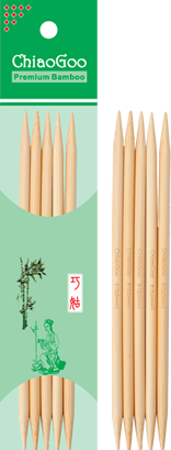 Strumpstickor Bambu - 20cm - ChiaoGoo