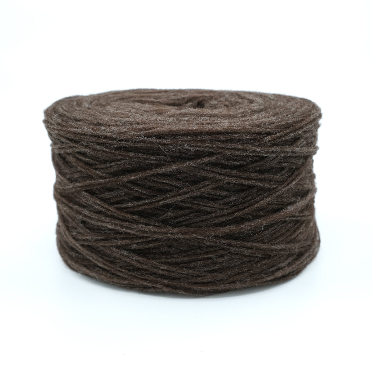 Yarn - Melert dark brown - 6452