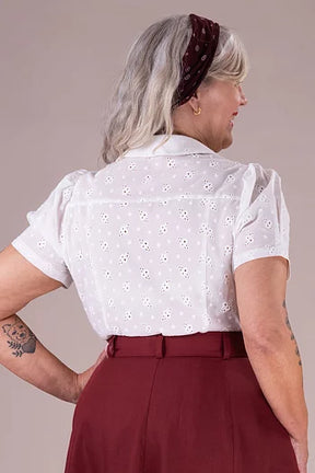 That Same Old Favorite Blouse. Broderie Anglaise