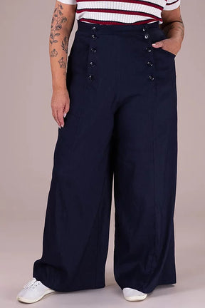 The Wind In Your Sails Trousers. Navy