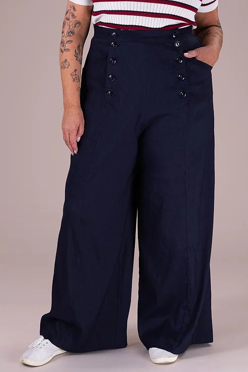 The Wind In Your Sails Trousers. Navy