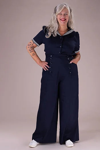 The Wind In Your Sails Trousers. Navy