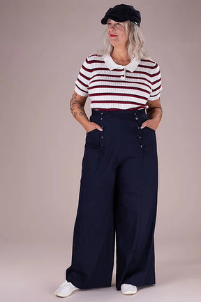 The Wind In Your Sails Trousers. Navy