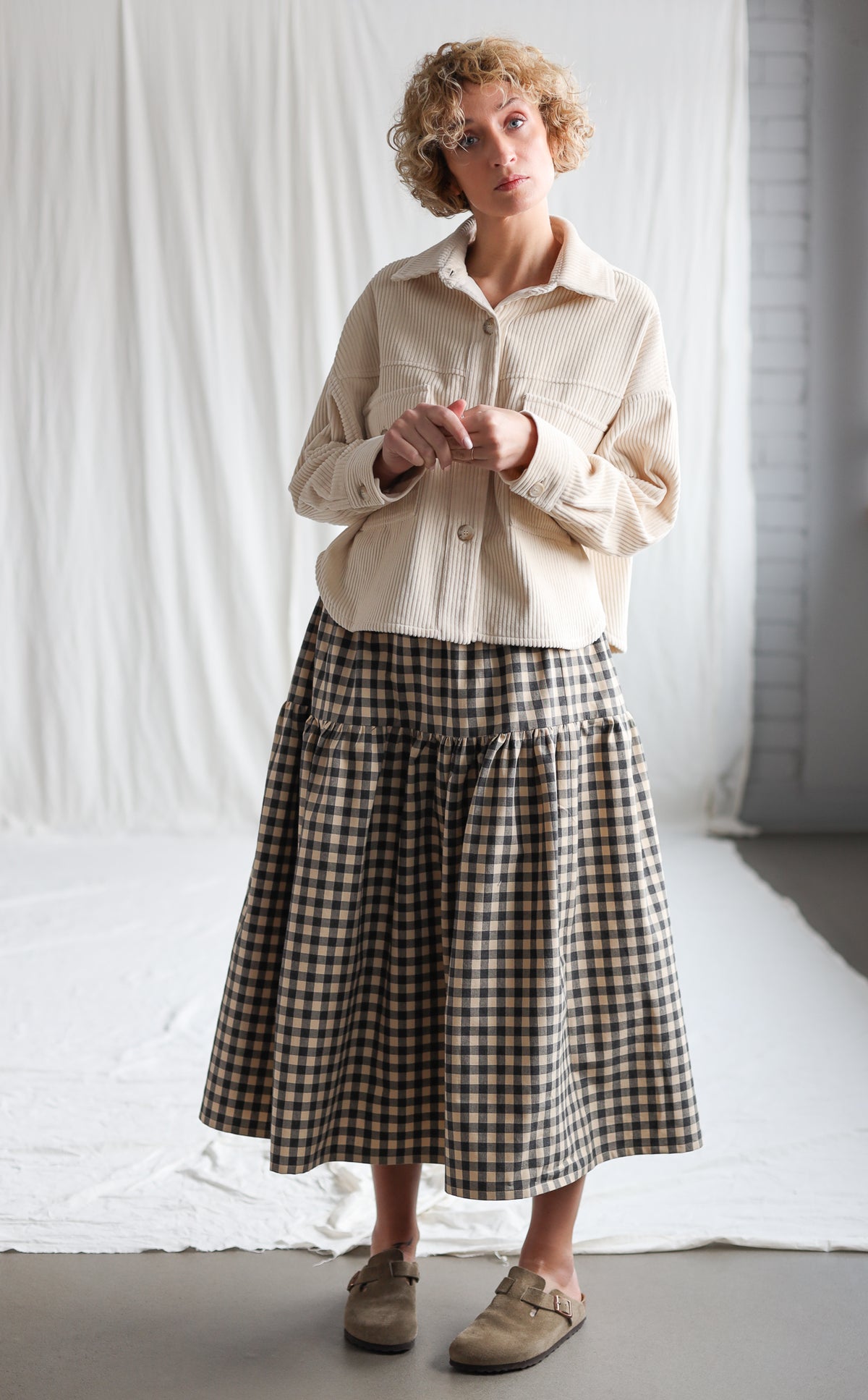 Linen skirt