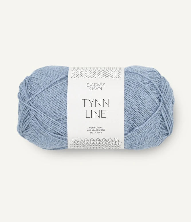 Tynn Line 6032 - blå hortensia