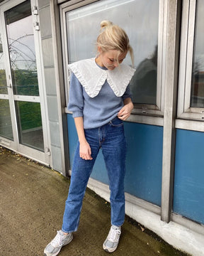 Novice Sweater – Mohair Edition- PetiteKnit