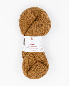 Luna - mottled border brown - 6452