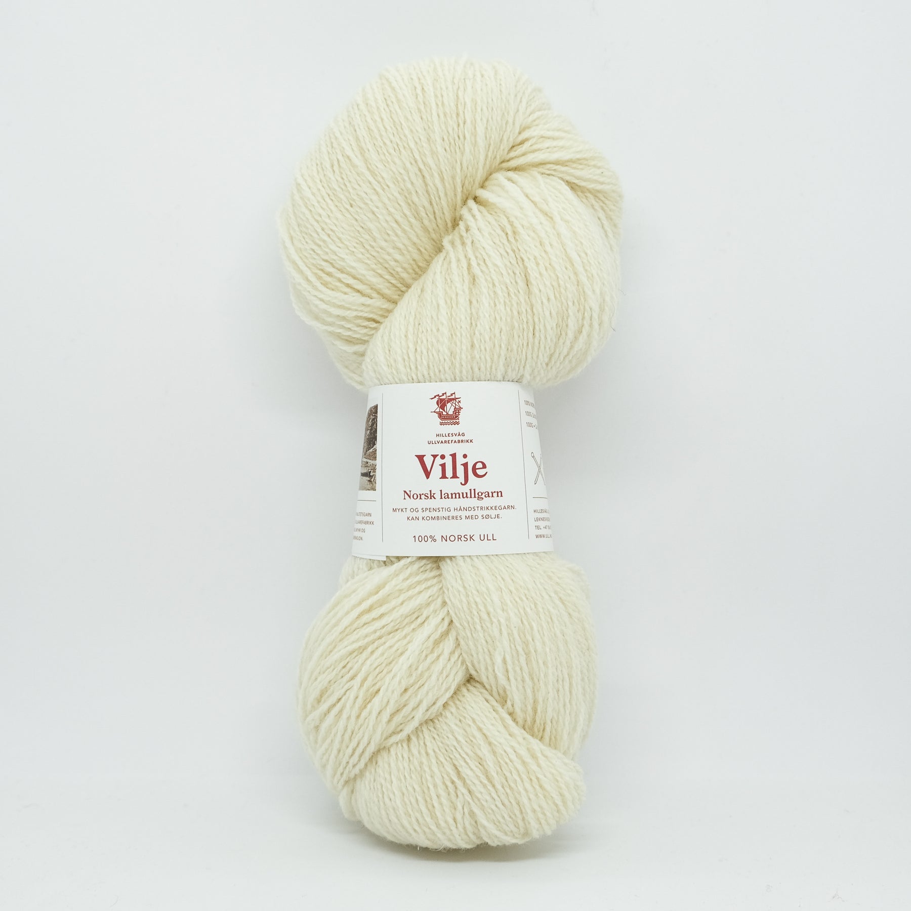 Vilje - Unbleached white