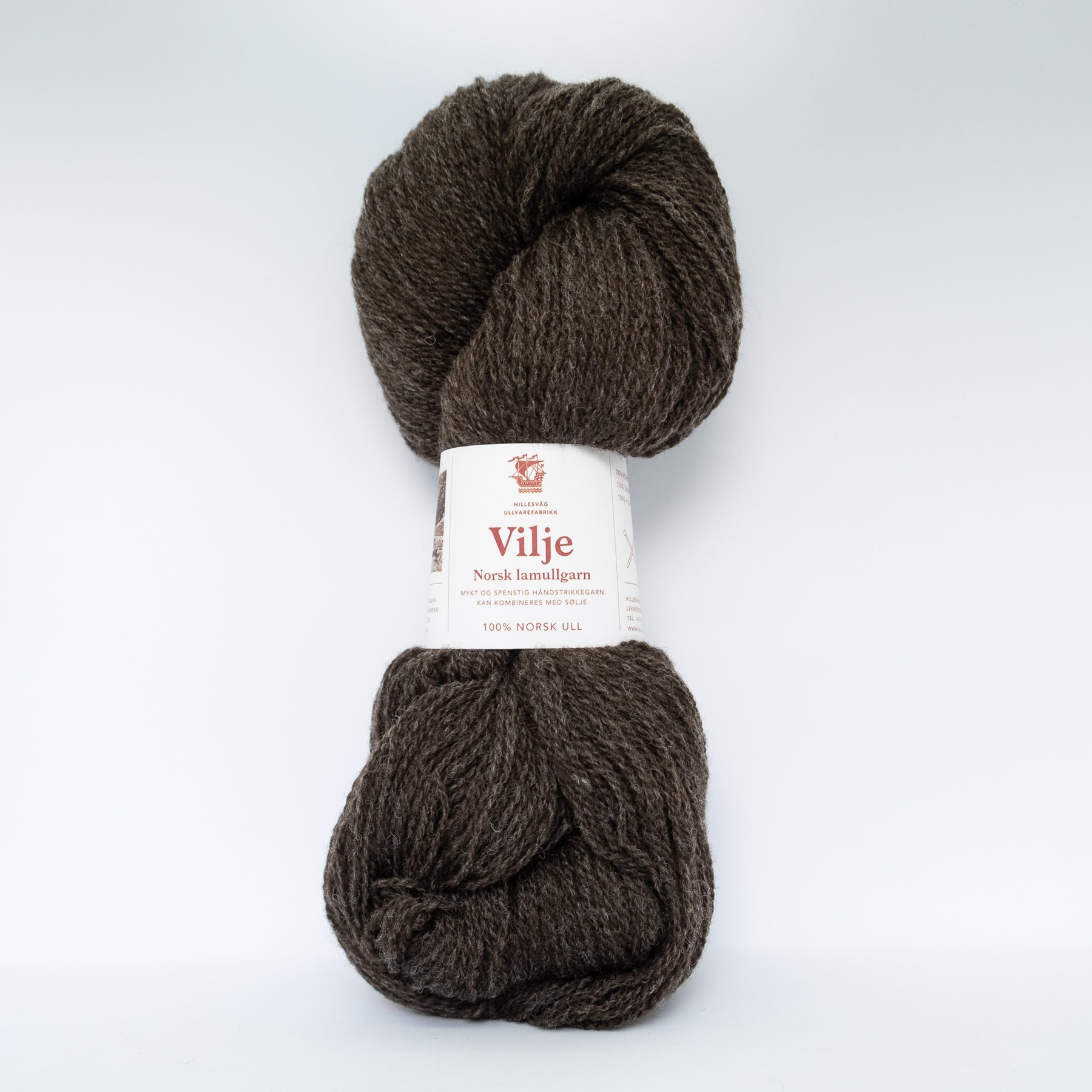 Vilje - mingled dark brown