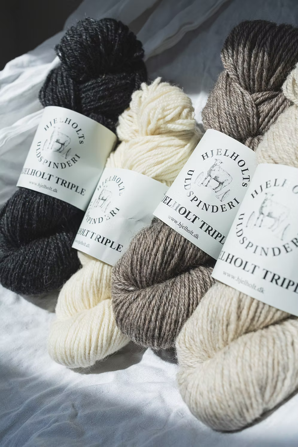 Hjelholt Triple - Vit 41