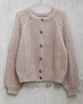 Våffelcardigan - Knitting for Olive