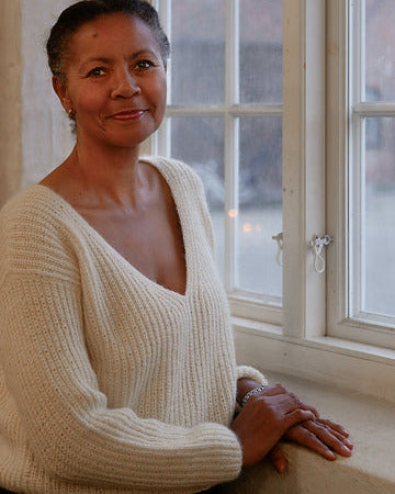 Deep Valley Sweater- Knitting for Olive