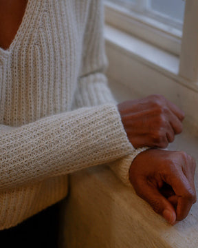 Deep Valley Sweater- Knitting for Olive