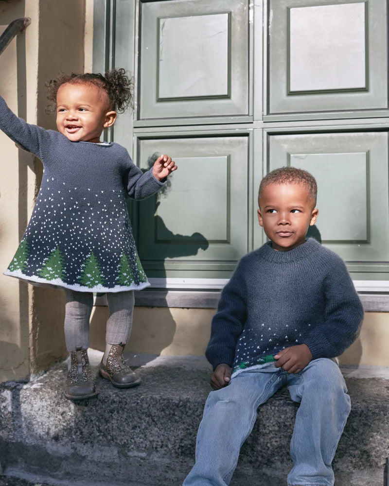 Snö Sweater barn - Knitting for Olive