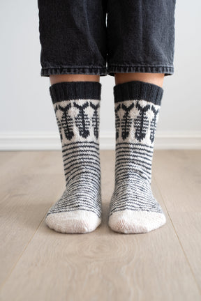 Fiskebein socka