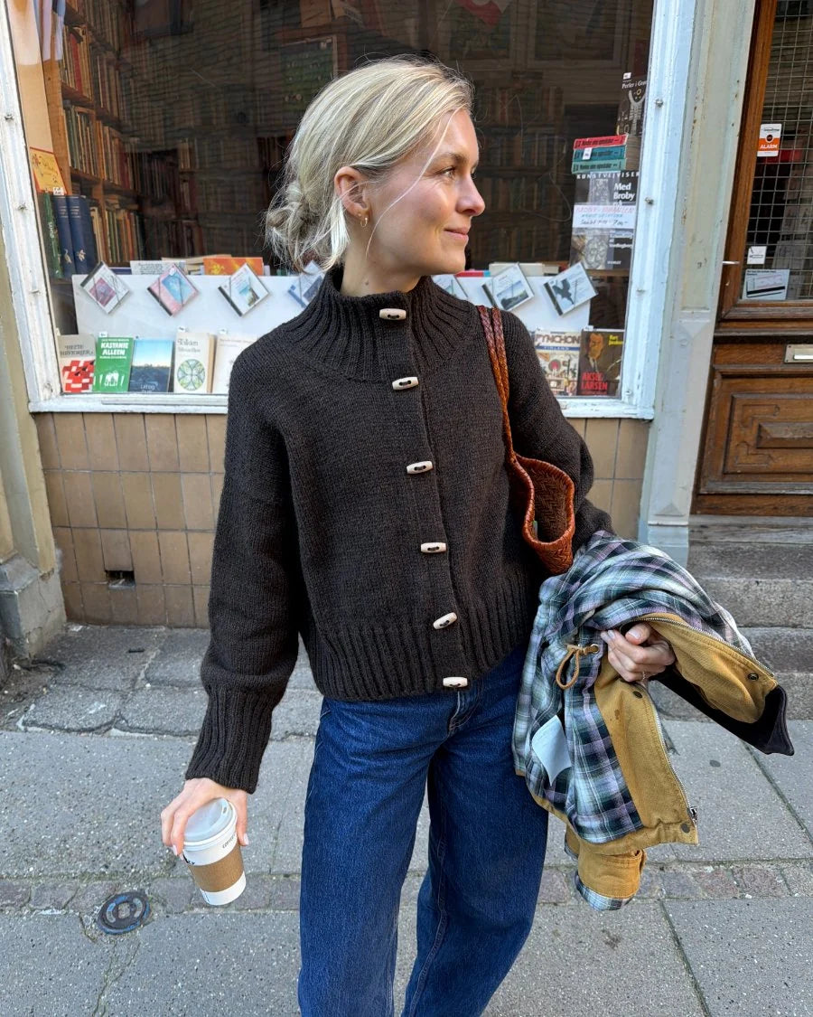Hannah Sweater V-neck - PetiteKnit