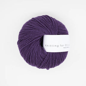 Plum / Blomme - Heavy Merino