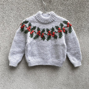 Holly Sweater- Jultröja - Knitting for Olive