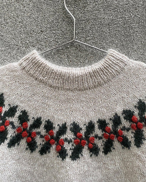 Holly Sweater- Jultröja - Knitting for Olive