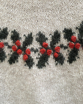 Holly Sweater- Jultröja - Knitting for Olive