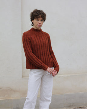 Chunky Ribsweater- Knitting for Olive