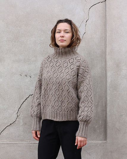 Nature Lace Sweater - Knitting for Olive