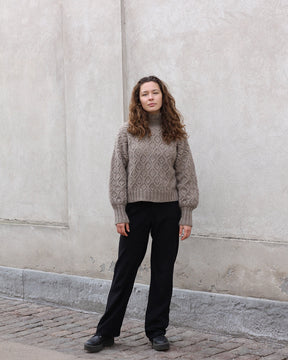 Nature Lace Sweater - Knitting for Olive