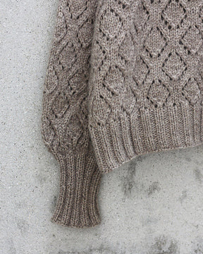 Nature Lace Sweater - Knitting for Olive