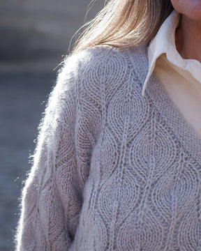 Olive Cardigan V-neck- Knitting for Olive