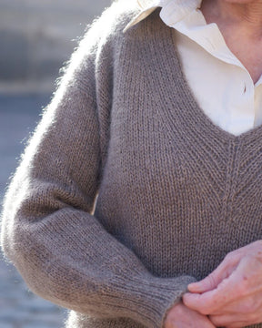 Darjeeling Sweater- Knitting for Olive