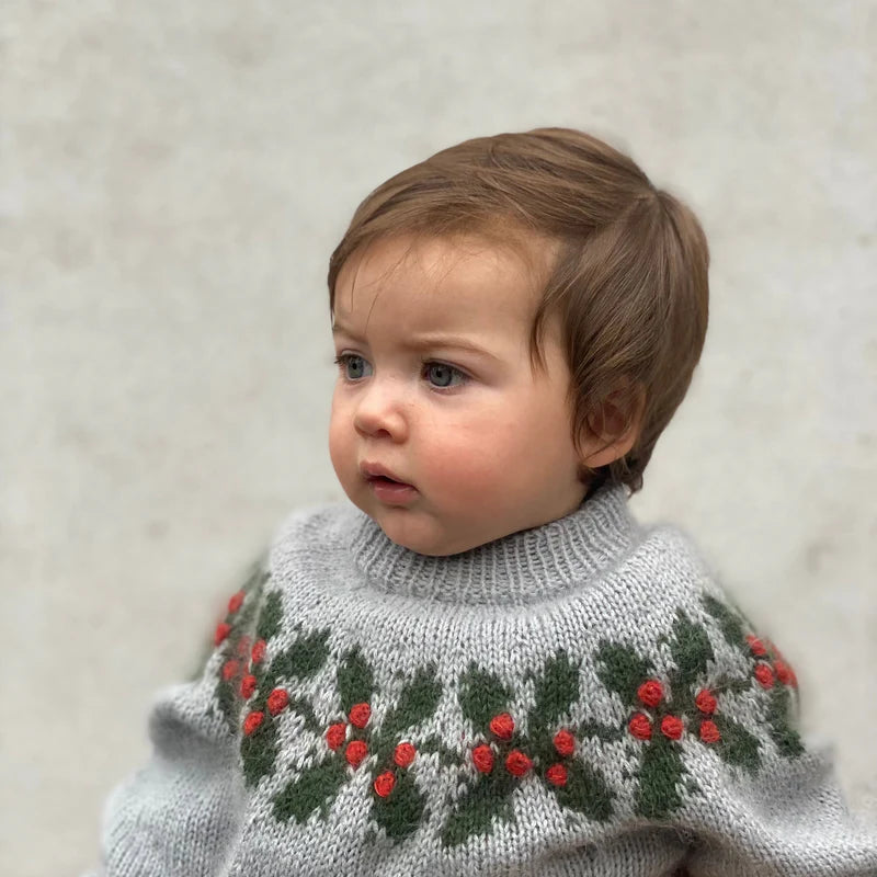 Holly Sweater- Jultröja - Knitting for Olive
